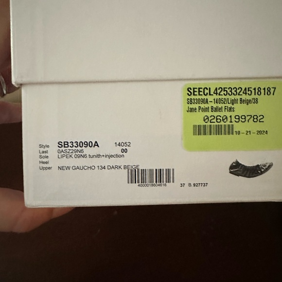 See by Chloe Jane Point Ballet Flats - Picture 5 of 5